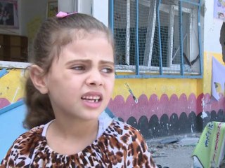 La rentrée des classes fait peur aux enfants de Gaza