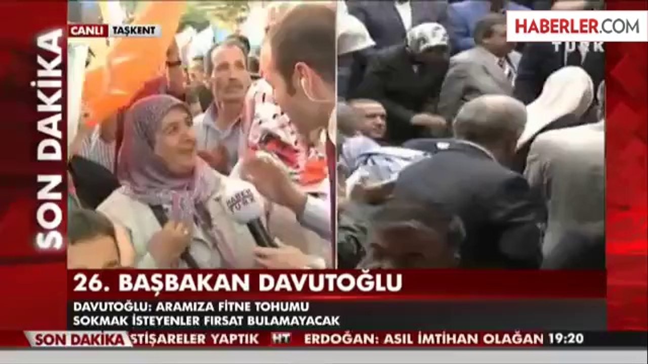 Konya'da Davutoğlu Coşkusu