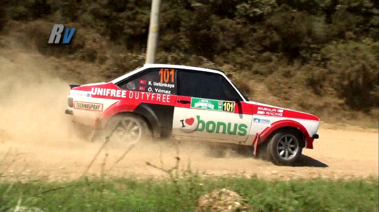 2014 AVIS Boğaziçi Rallisi / Kerem Üstünkaya - Özden Yılmaz / Ford Escort Mk2