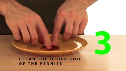 Taco Sauce Penny Cleaner - Sick Science! #016