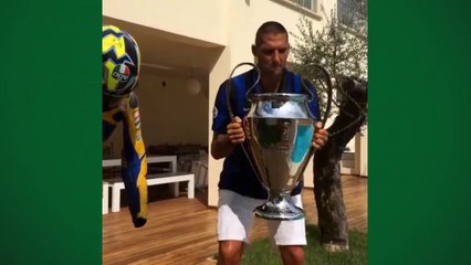 Materazzi provoca seu antigo algoz no Desafio do Gelo