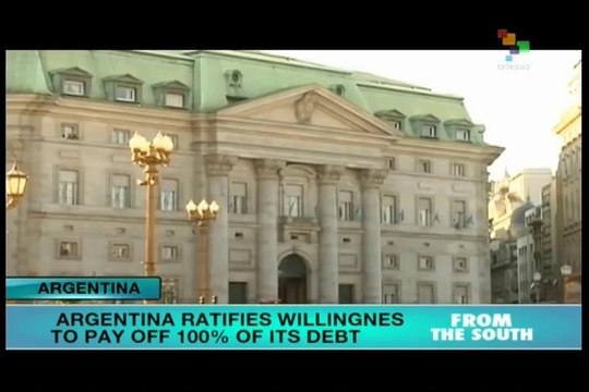 Argentine congress debating new law on vulture funds