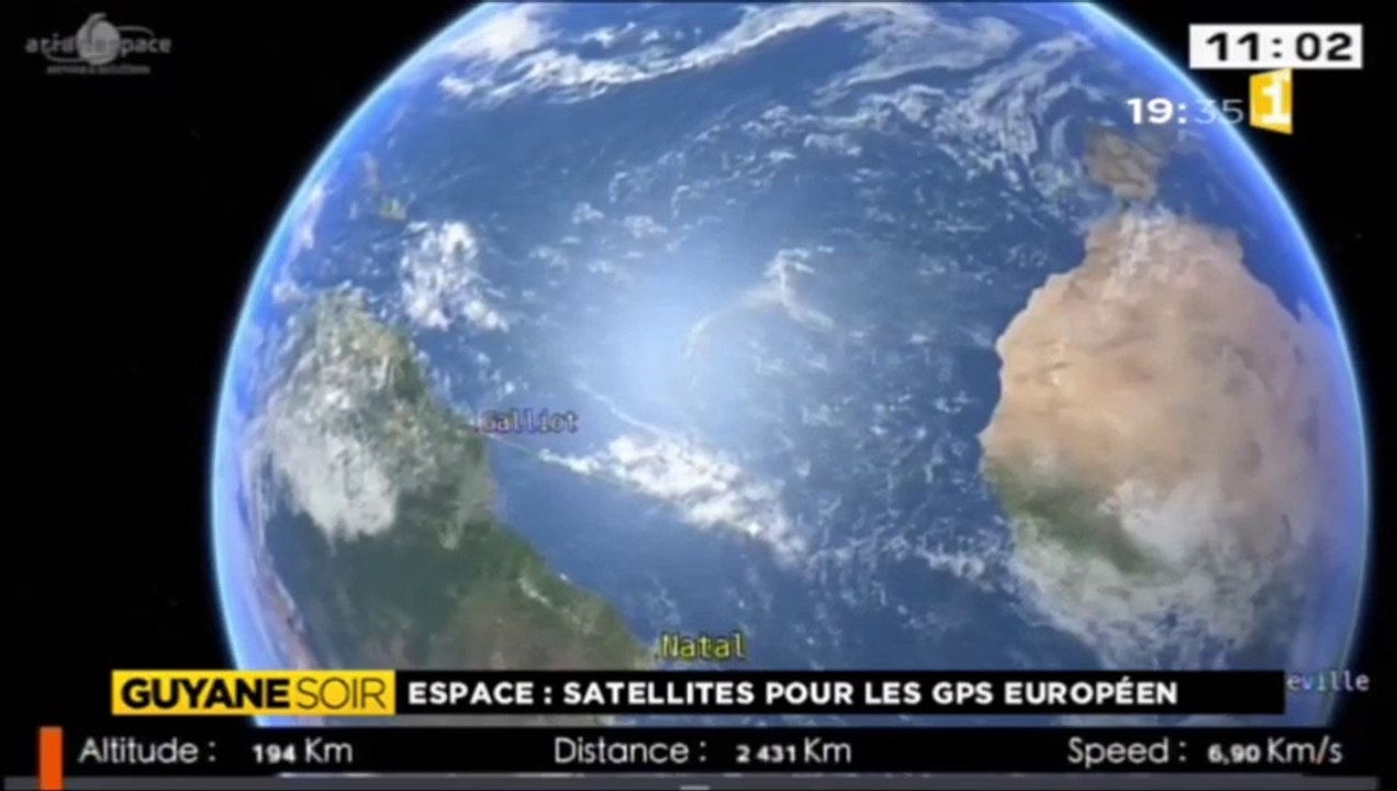 Lancement Galileo