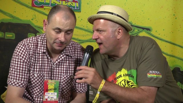 ANDY SMITH interview @ Rototom Sunsplash 2014