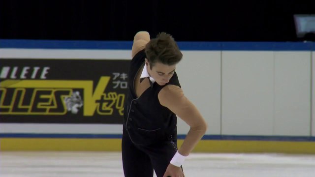 JGP Courchevel 2014 Adrien TESSON SP