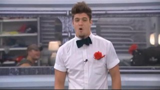 Frankie Dressing Zach for Eviction Night