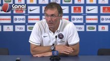 Evian / PSG - La conférence de presse de Laurent Blanc