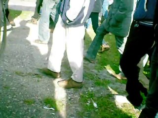 manifestation des communautés de réfugiés à Calais 2