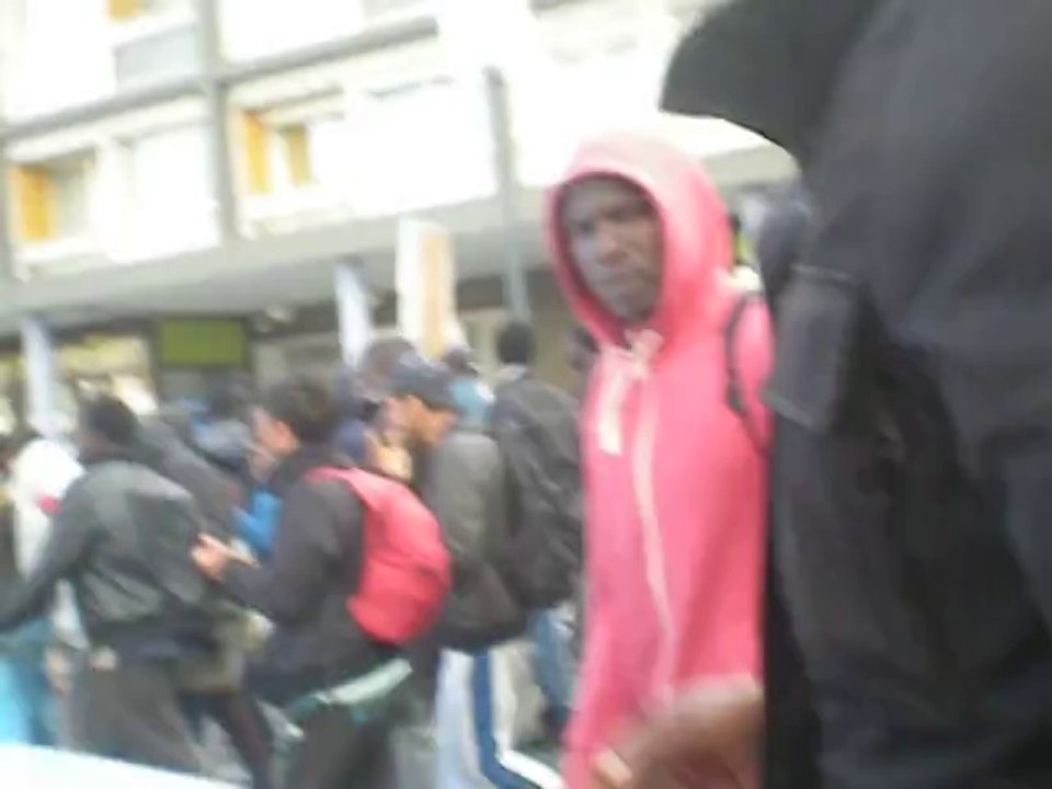 manifestation des communautés de réfugiés à Calais 4