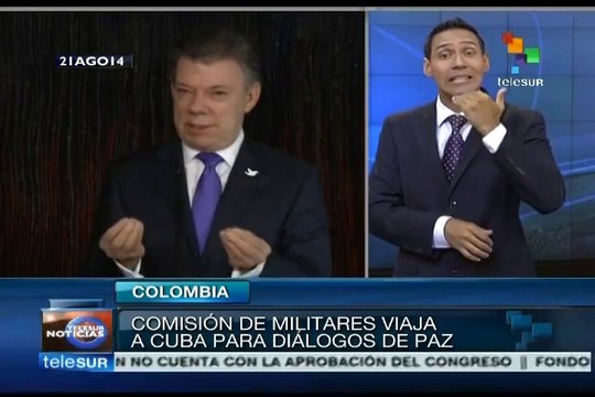 Colombia: militares viajan a Cuba para participar en Diálogos de Paz
