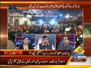 Capital TV 7_00pm to 8_00pm (21st August 2014) Red Zone Dharna Special