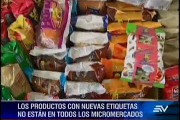 Etiquetado en productos rige desde 29 de agosto