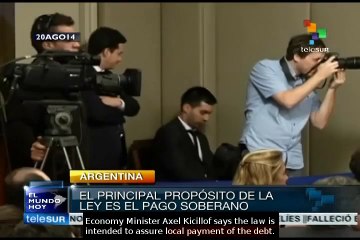 Argentine congress to consider debt payment plan