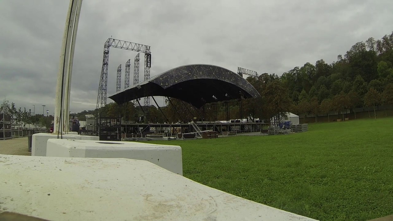 Rock en Seine 2014 - Time lapse montage grande scène