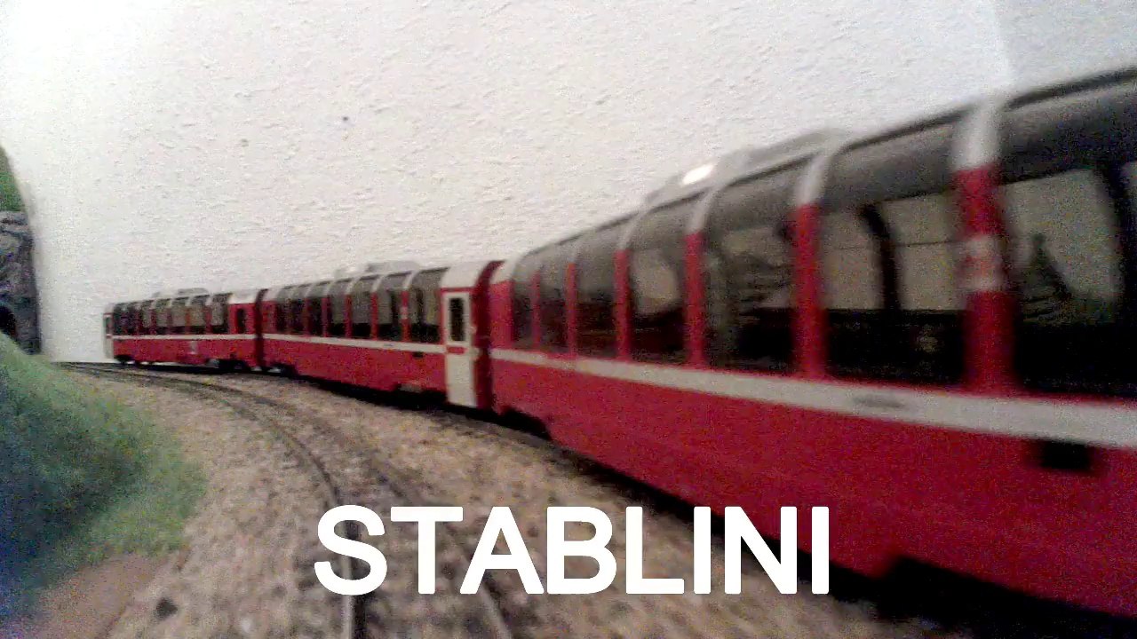 train électrique BEMO H0m bernina express