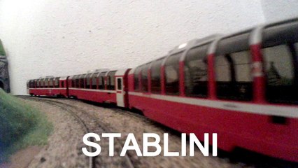 train électrique BEMO H0m bernina express