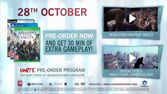 Assassin's Creed Unity - ACU Inside The Revolution Official Trailer (HD 1080p) PC PS4 Xbox One