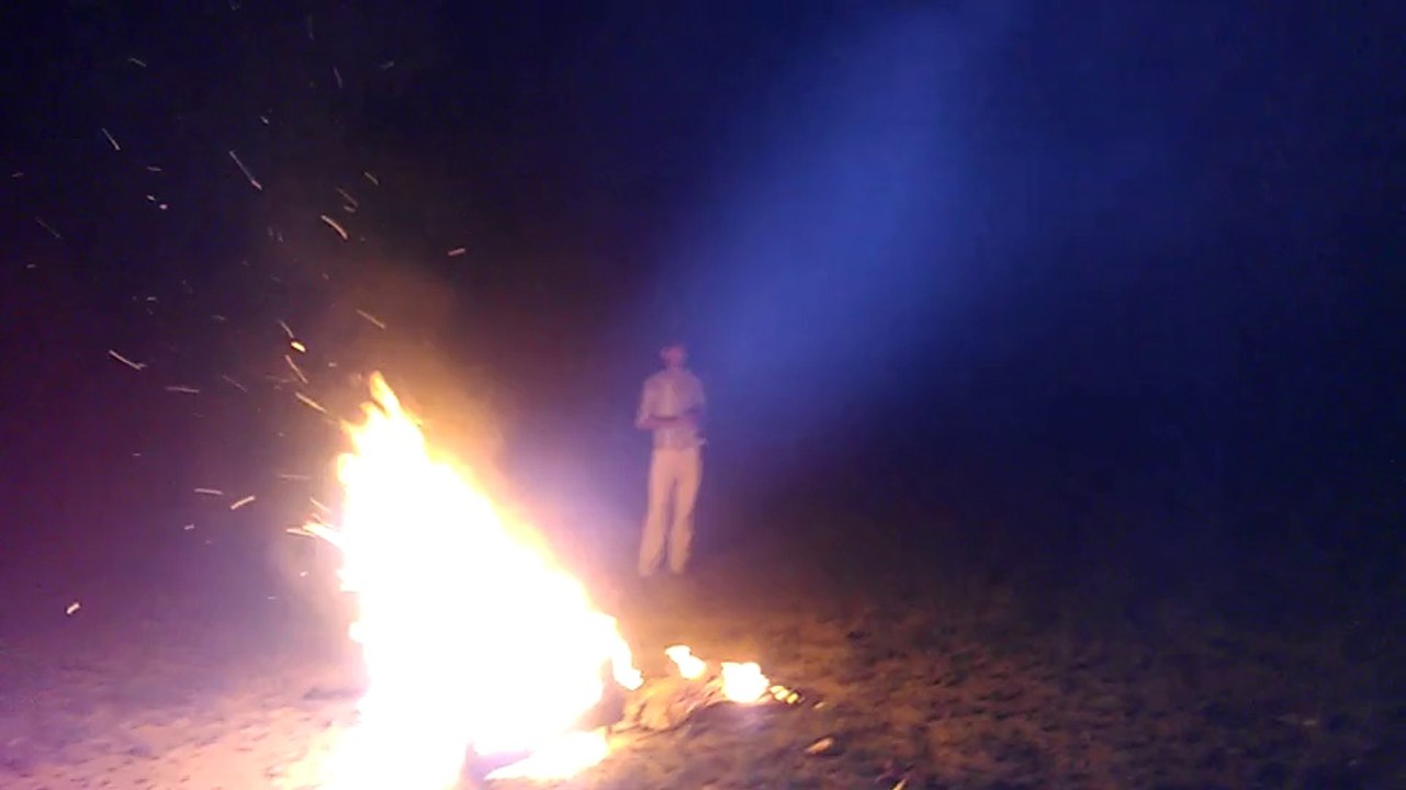 Hashmi Standing Behind The Scene