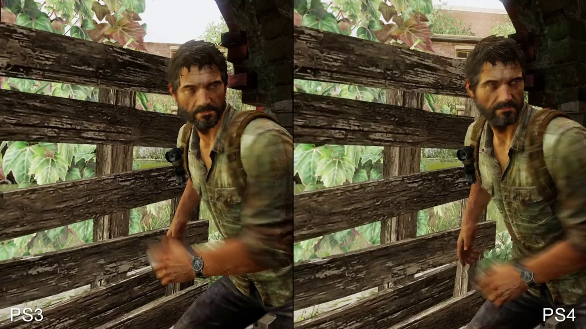 The Last of Us remastered - PS3 vs PS4 graphics comparison