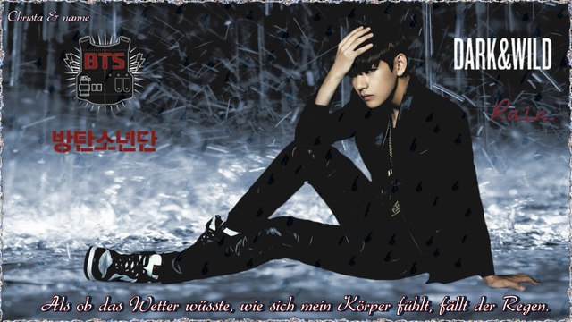 BTS (Bangtan Boys) - Rain k-pop [german sub] [1집DARK&WILD]