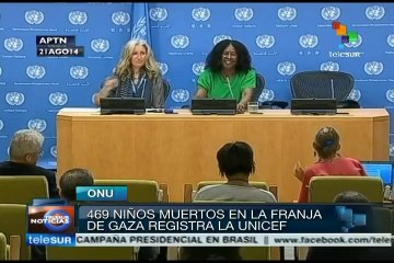 Situación de niños en Gaza es realmente muy grave: Unicef