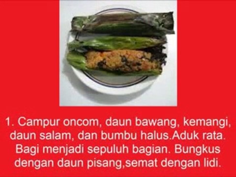 Masakan Jawa Barat Cara Membuat Resep Masakan Pepes Oncom