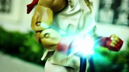 Street Fighter Stop Motion - Ryu VS Ken 龍與肯