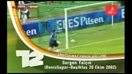 Türk futbolundaki unutulmaz frikik golleri