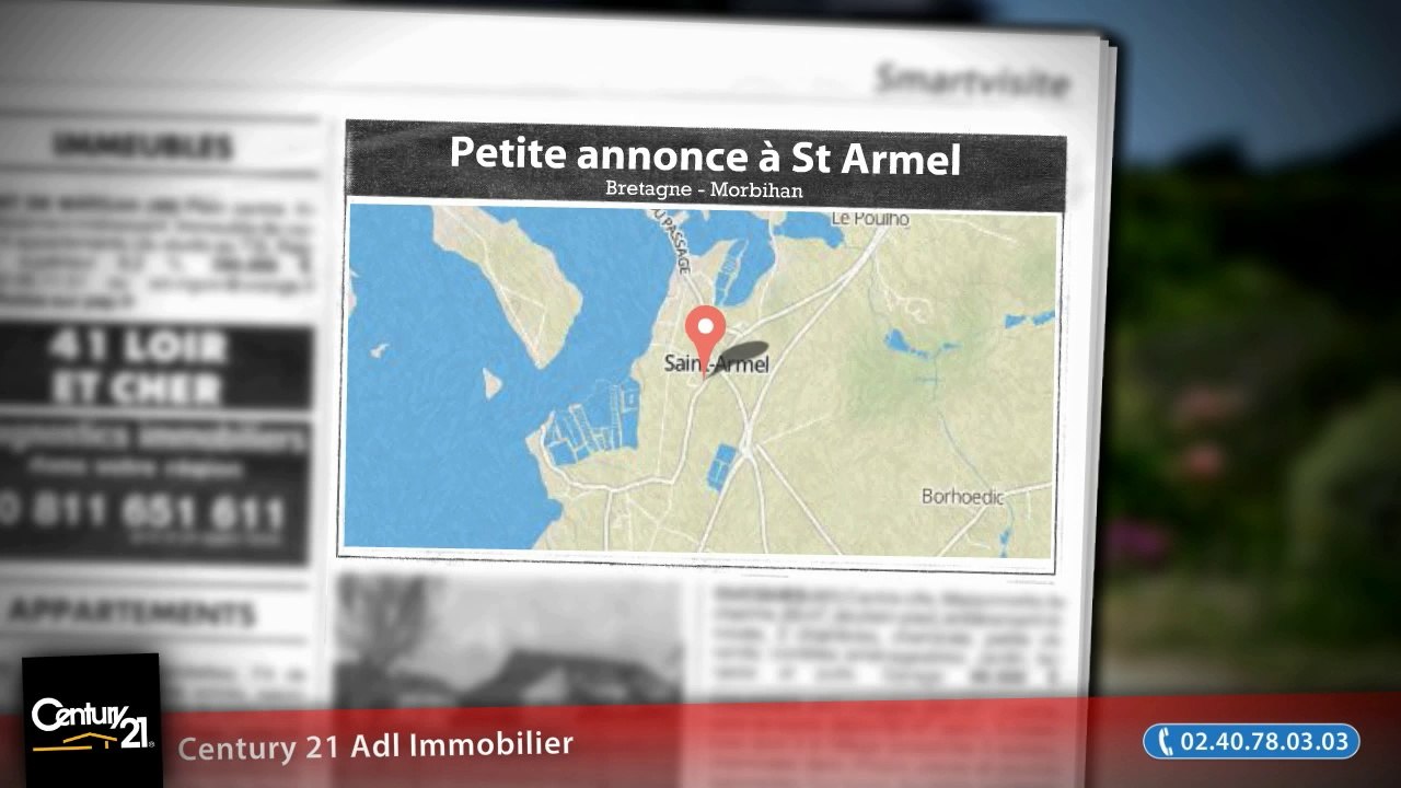 Maison F6 à vendre, St Armel (56), 329000€