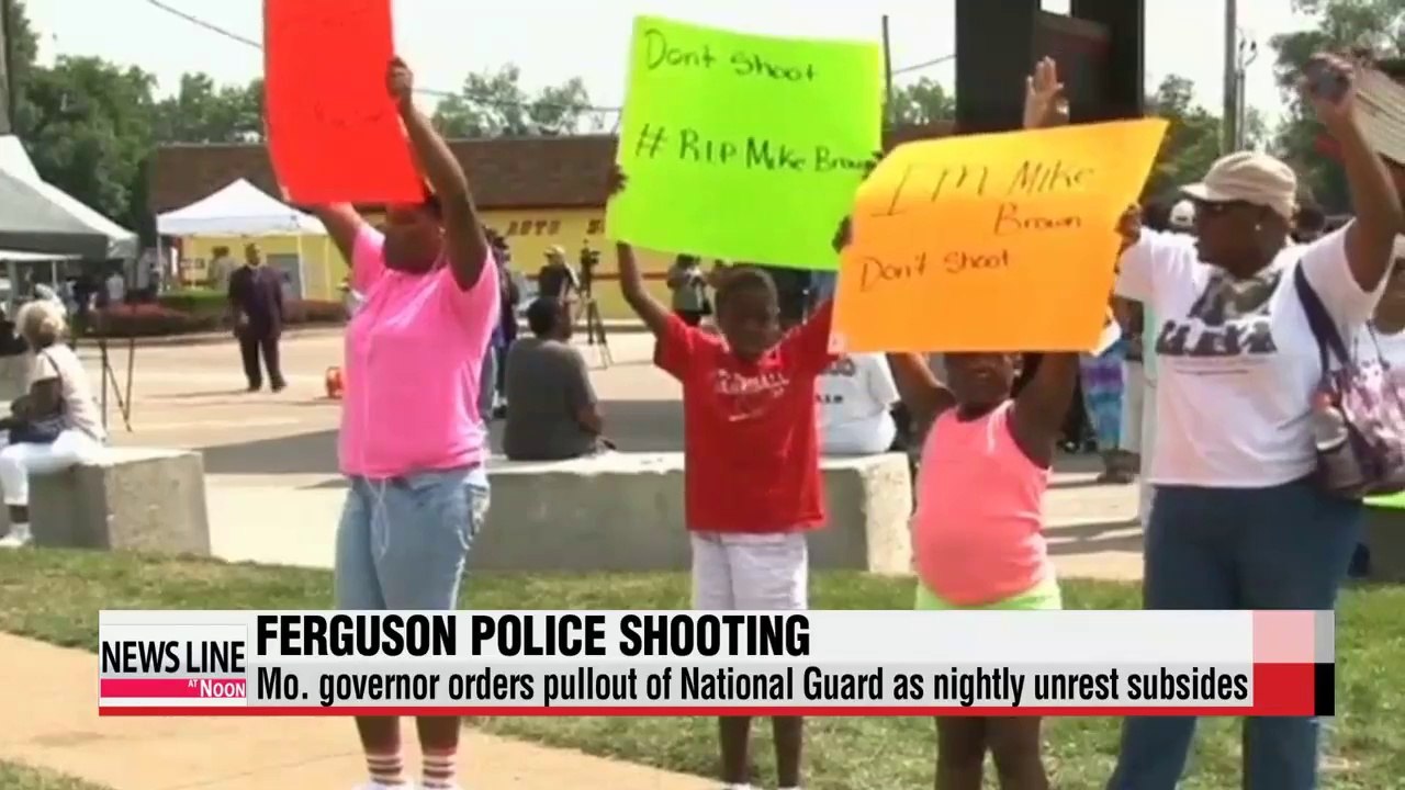 Mo. governor orders National Guard pullout as nightly unrest subsides
