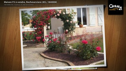 Maison F5 à vendre, Rocheserviere (85), 184000€