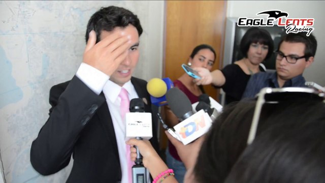 Entrevista a Checo Pérez. Fundación- Eagle Lents