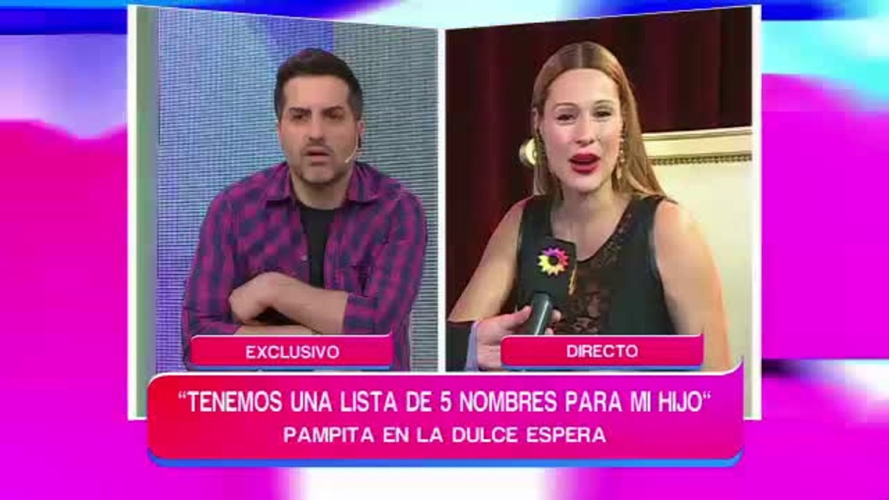 Pampita íntima en El diario de Mariana