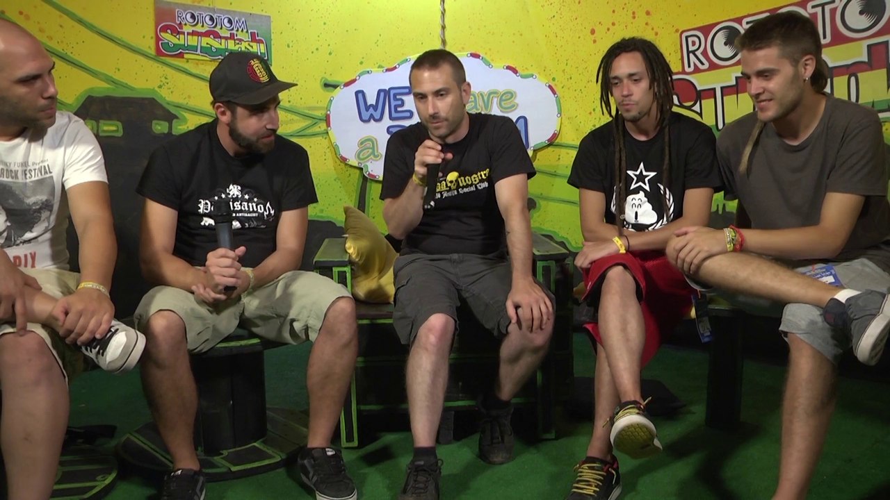 ASPENCAT interview @ Rototom Sunsplash 2014