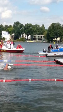 Axel Reymond Berlin 2014 arrivée du 25km eau libre