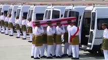 First bodies of Malaysian victims of the MH17 plane crash arrive home