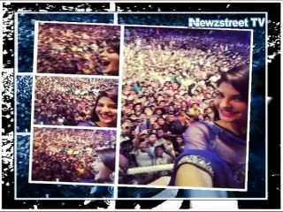 Fans turn violent to get Jacqueline Fernandez's sigh
