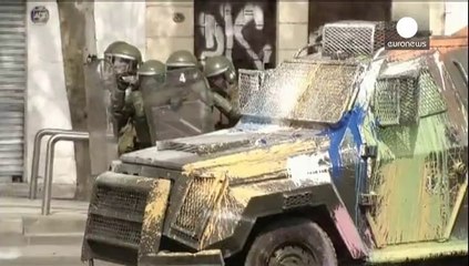 Protesters demand education reform in Chile