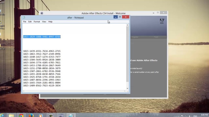 How To Install After Effects Cs4 In Windows 8 Video Dailymotion