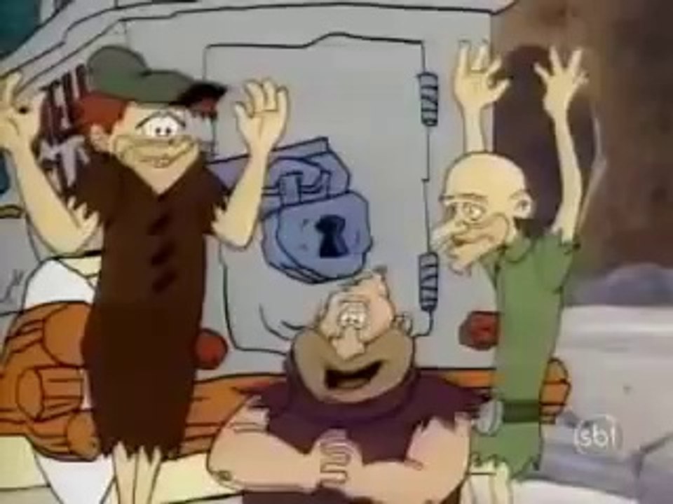 Capitão Caverna e seu filho Caverninha - Capitão Malvado