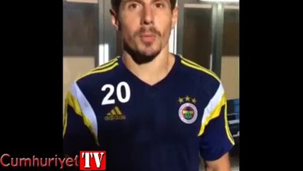 Fenerbahçeli futbolculardan buzlu kova desteği
