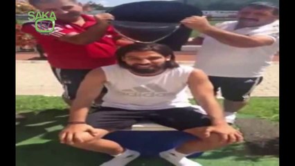 Olcay Şahan Ice Bucket Challenge' #icebucketchallenge