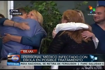 Dan de alta a personal médico tratado con fármaco contra el ébola