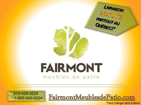 Fairmont meubles de patio : Mobilier en rotin synthétique