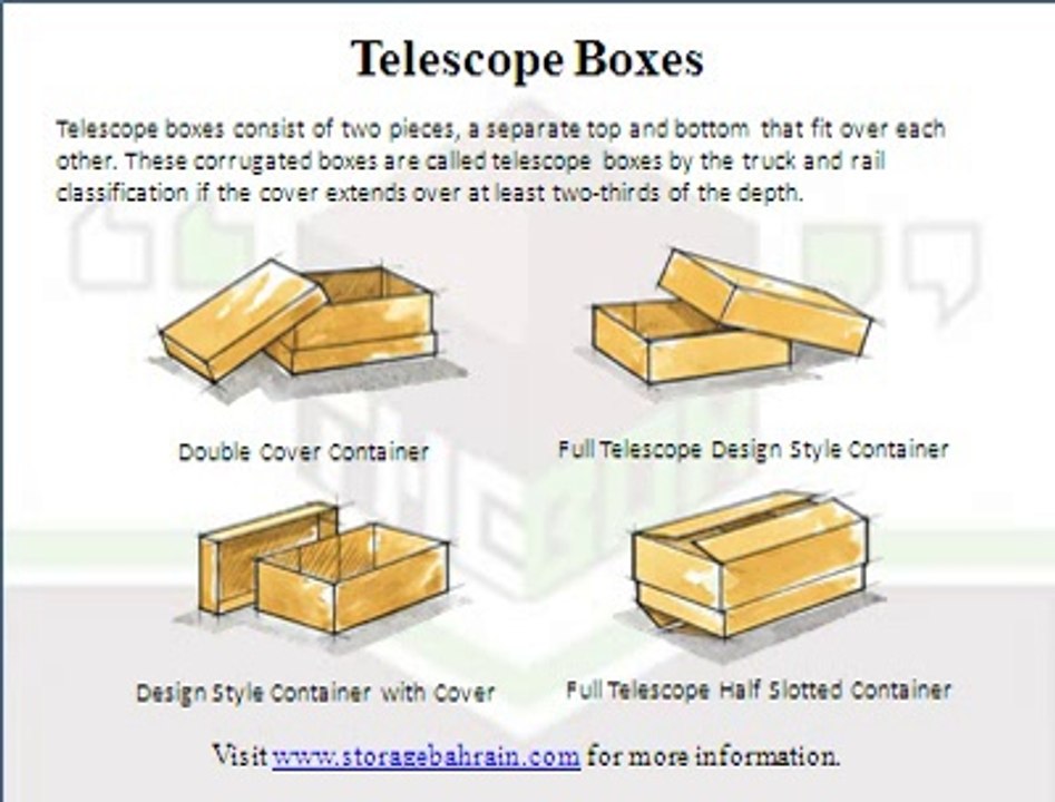 Types of Storage Moving Boxes and Packing Supplies in Bahrain