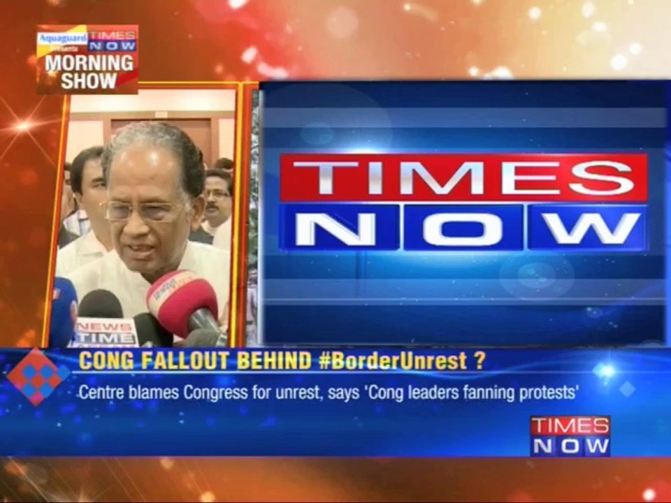 Chief Minister Tarun Gogoi appeals for calm