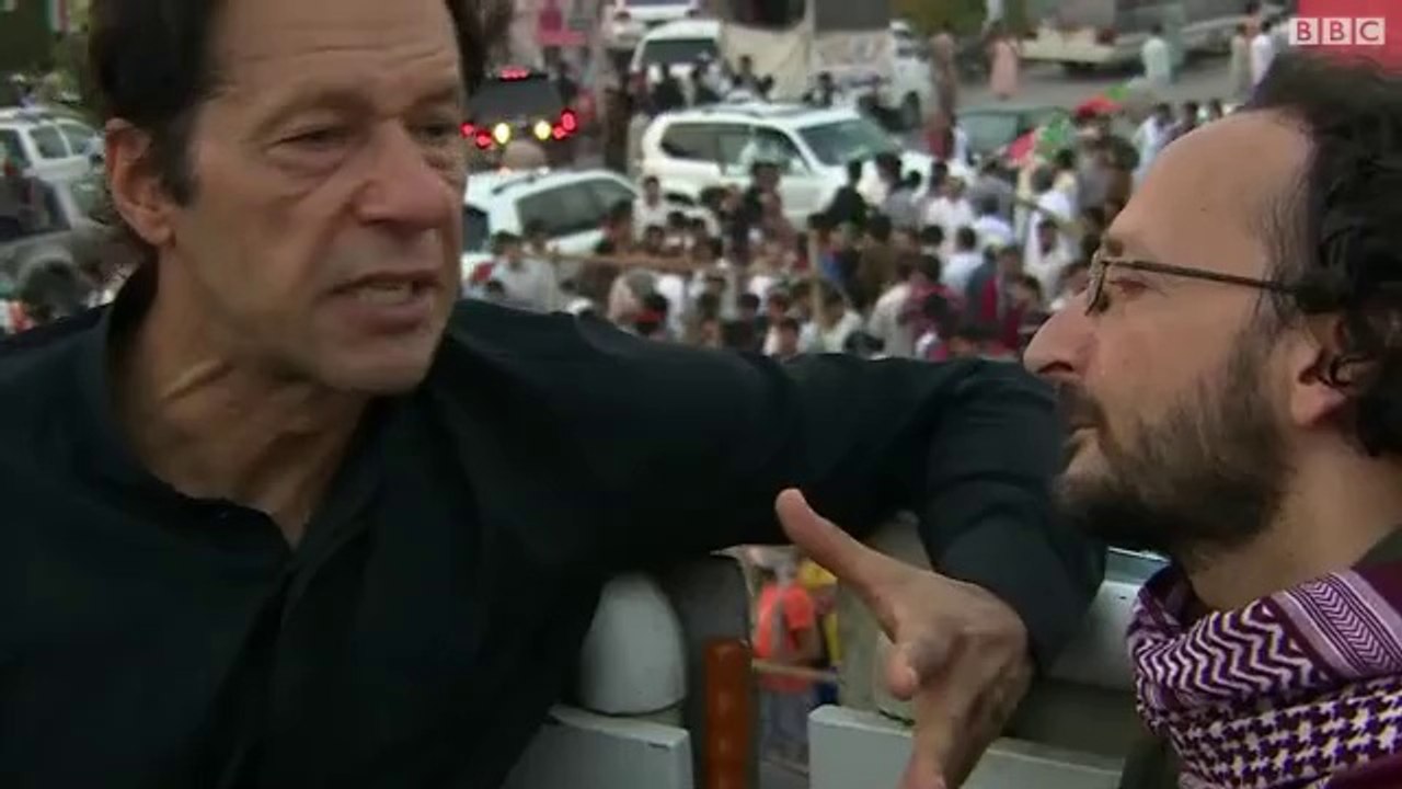 IMRAN KHAN EXCLUSIVE INTERVIEW TO BBC
