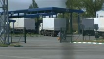 Russian convoy crosses into Ukraine