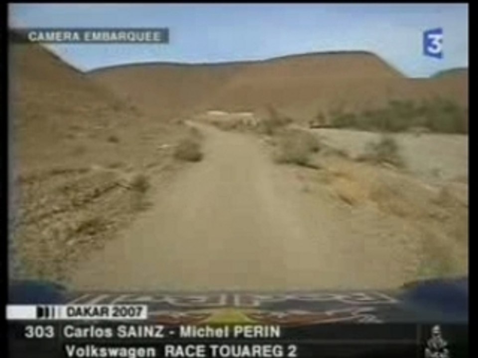 Dakar 2007 caméras embarquées
