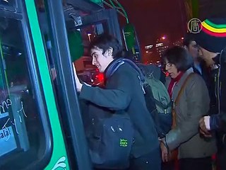 Люди застряли в метро Сантьяго на час